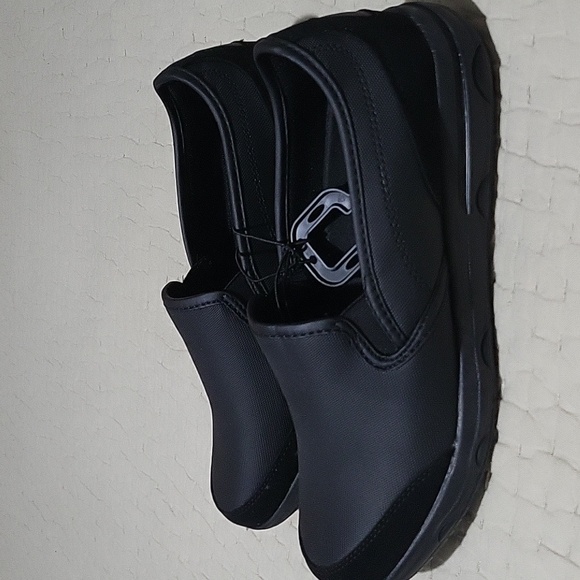 TredSafe Slip Resistant Black Slip On Womens Size 10 - Picture 5 of 11